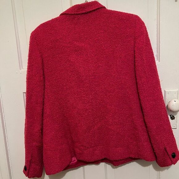 🆕 Koret Fuchsia Wool Blend Blazer Size 12 - Picture 6 of 6